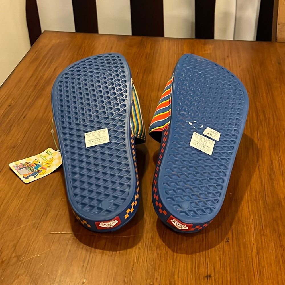 Vans x Sesame Street Bert and Ernie La Costa Slides Sandals Shoes Men’s 13 - Picture 14 of 15